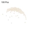 sourcing map 100pcs Nylon Bearing Balls 1/8" 3.175mm Solid Plastic