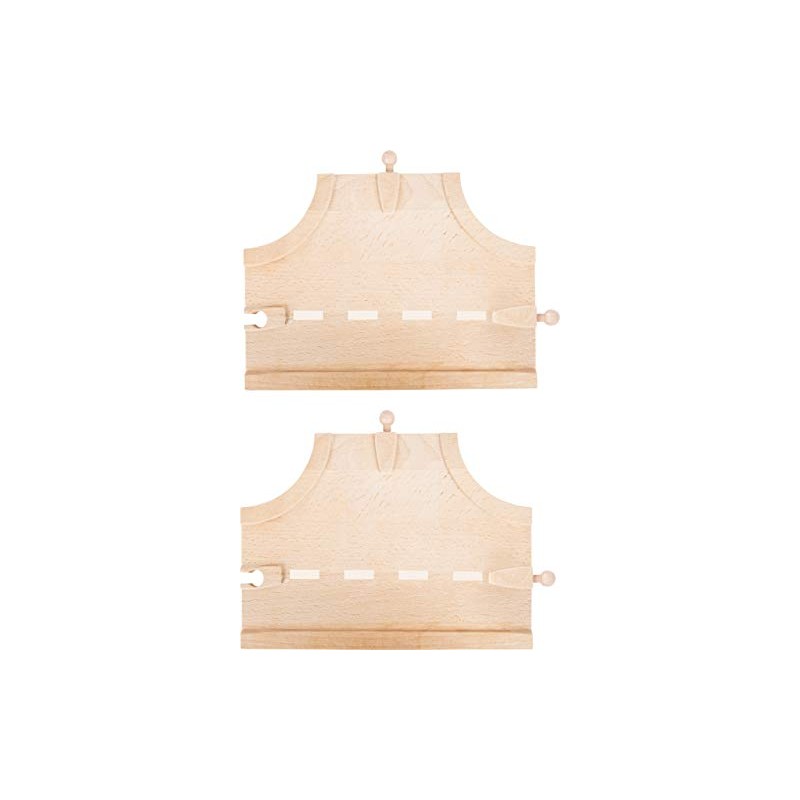 Small Foot World 10810 Natural Wooden Intersection Road Set