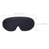 Beavorty Sleep Mask Heat Eye Mask Temperature Adjustable Blindfold for