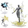 5-piece HG144 movable action figure stand, display stand base, Kamen