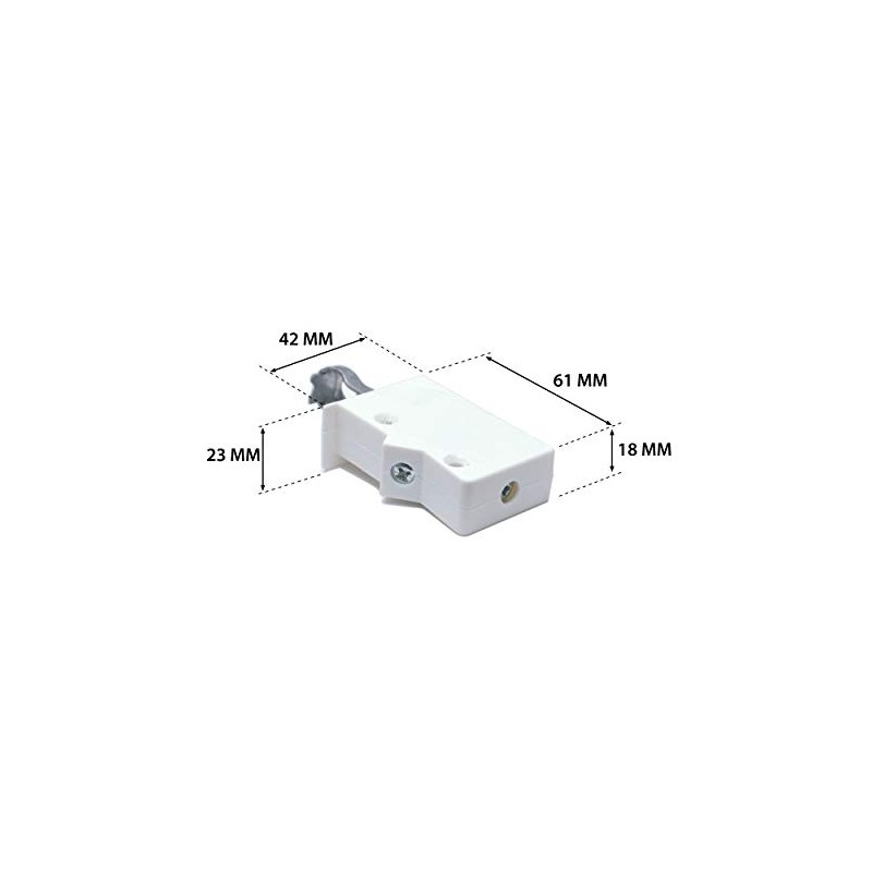 4 x Sossai® Dexo Cabinet Hangers | Hanger + Screws