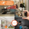 KANUIMA Indoor Camera 4K Home Security Camera with Night Light,