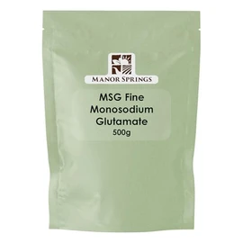 MSG Fine | Monosodium Glutamate | Ajinomoto 500g by Manor Springs