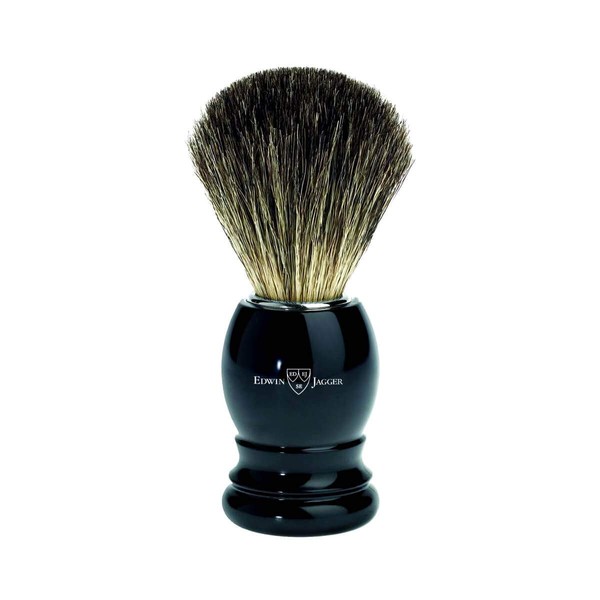 Edwin Jagger Pure Badger Shaving Brush (Imitation Black)