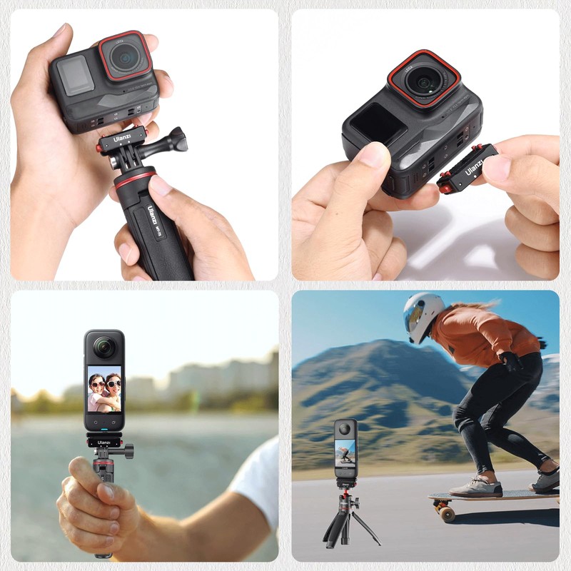 Ulanzi Magnetic Adapter Mount for Insta360 x5/x4/x3/ACE/ACE PRO - Quick