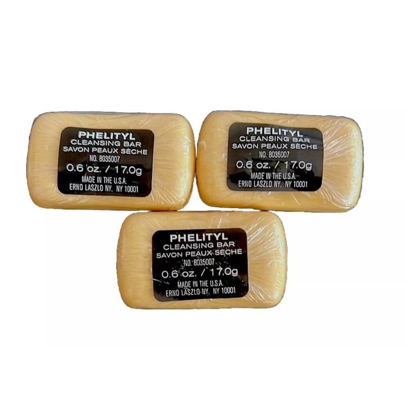 Erno Laszlo-“Phelityl Nourish Cleansing MINI Bars” 0.6 oz (Lot of