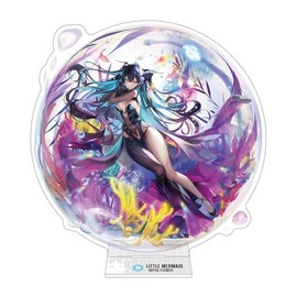 Algernon Product Goddess of Victory: NIKKE Acrylic Stand Little Mermaid - Abyss Flower Approx. 1.2 - 4.9 x 5.0 inches (31 - 124 x 127 mm) Acrylic