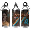 Partisan Lando Norris Water Bottle 2-Lid Aluminium 600ml Silver