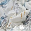 Brandream Ocean Whale Family Baby 6 Pieces Crib Bedding Set