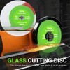 SNOKAY 10cm Diamond Glass Cutting Disc - Jade, 1mm Ultra-Thin