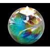 D&J Glassware Friendship Mini Globe Tea Light in a Green