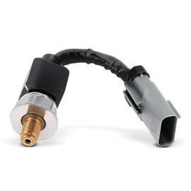 A-Premium Fuel Pressure Sensor [4 Pins] Compatible with Volvo, International, Autocar, Kenworth, Mack & Peterbilt Models - VNL, T270, T370, T600, T680, W900, PROSTAR, CV700, GU400, 320, 337, 348, 365