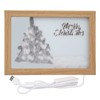 Lighting Painting Decoration USB Christmas Light Up Painting Creative Ornaments