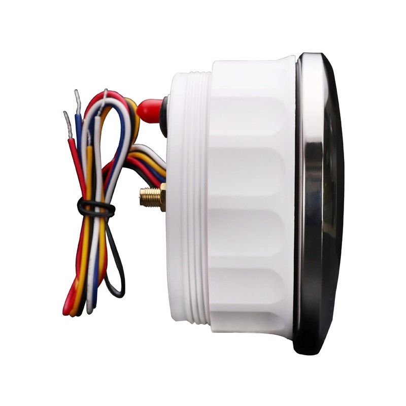 MOTOR METER RACING W Pro 85mm 3-3/8" GPS Speedometer with