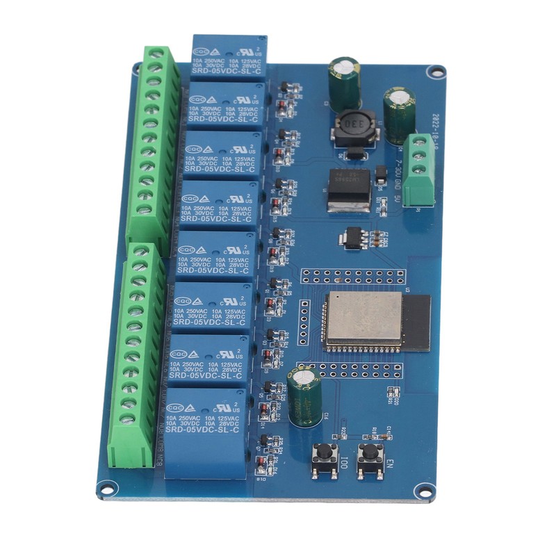 8 Channel Relay Module ESP32 WiFi Wireless Control BLE Development
