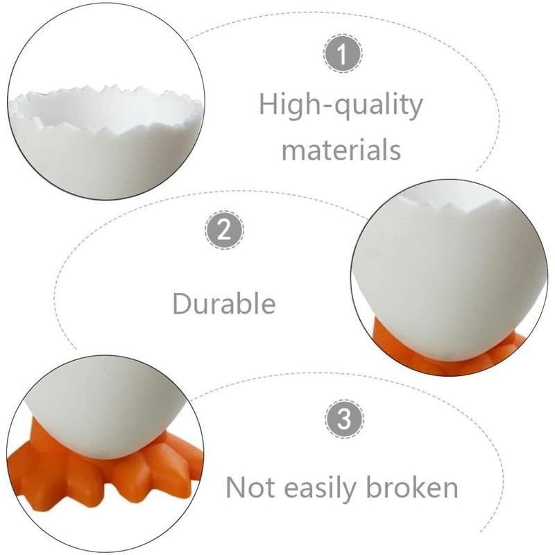 5 PCS Egg Cup, Funny Egg Cups, Novelty Egg Cups,