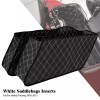 HDBUBALUS 2X Extended Bags Inserts Stretched Saddlebag Liners Fit For