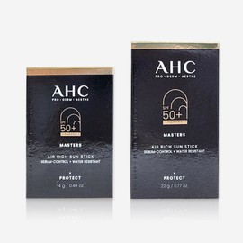 AHC Masters Air Rich Sun Stick 14g + 22g (SPF50+) / AHC 마스터즈 에어 리치 선스틱 14g + 22g(SPF50+)