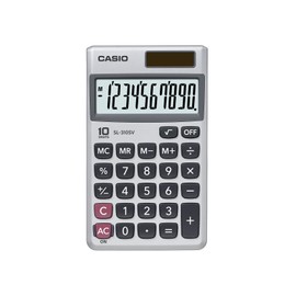 Casio SL-310SV, Sloar Powered Standard Function Calculator