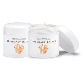 Sanct Bernhard Callus Balm with Panthenol, Urea, Beeswax & Shea Butter, 2 x 100 ml