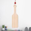 HAPYFMSHI 18" Sorority Paddle, Unfinished Solid Pine Wooden Paddle, Smooth