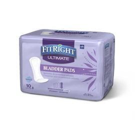 Medline FitRight Bladder Control Pads Ultimate 10 Each / Bag