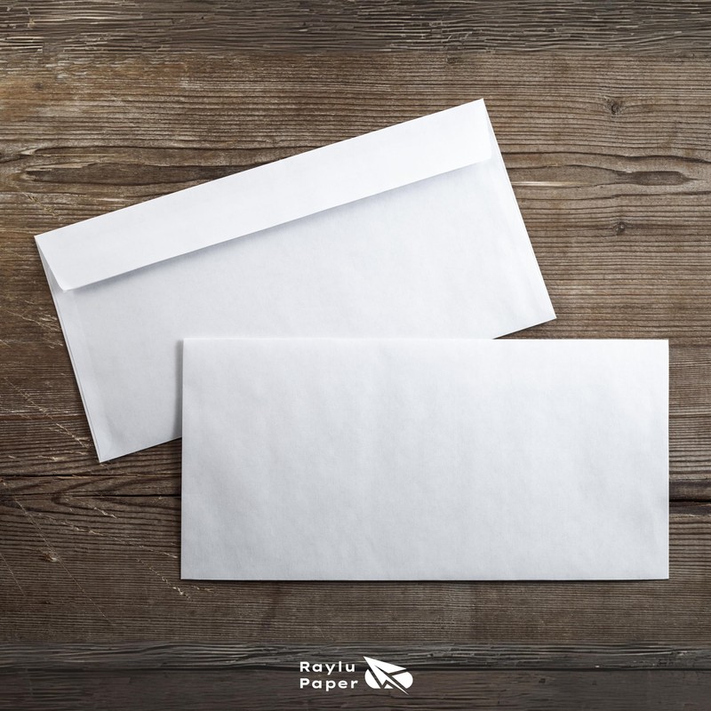 RAYLU PAPER - Pack of White Peel and Seal Paper