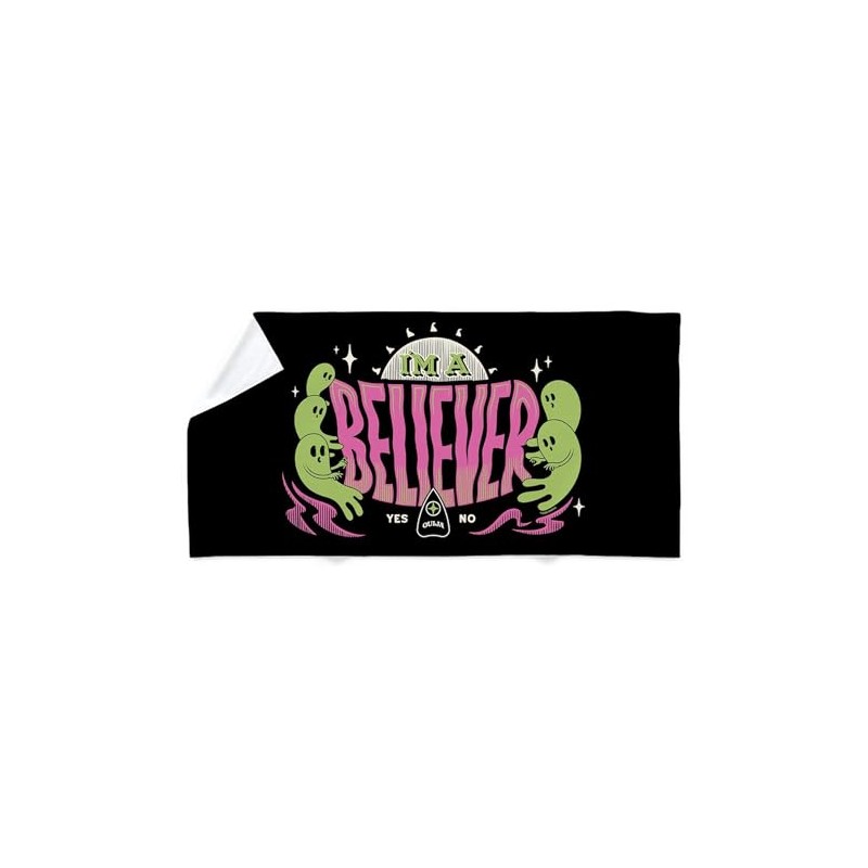 CafePress Ouija: Believer 35"x70", Oversized, Soft Beach Towel