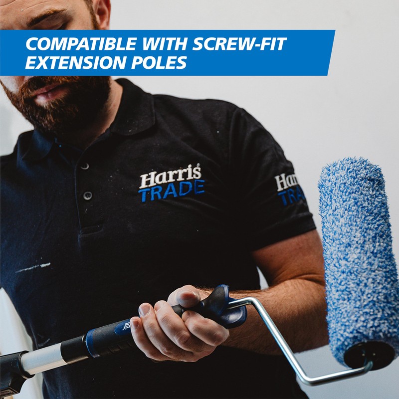 Harris Trade Soft Grip Paint Roller Frame 9"
