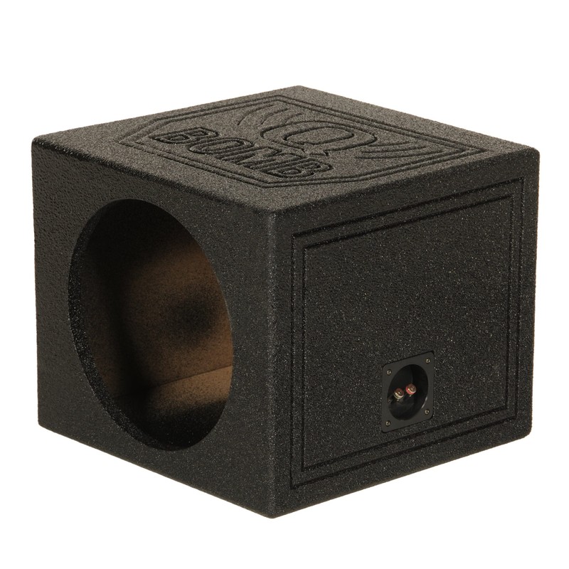 Qpower QBOMB15SSINGLE Single 15 Sealed Woofer Enclosure Withh Bed Liner