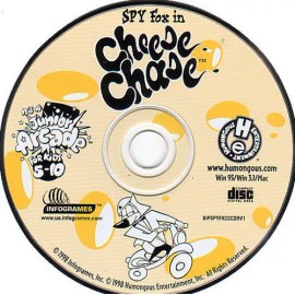 SPY FOX in CHEESE CHASE Kids Educational Adventure Windows PC Game NEW CDrom