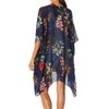 Moss Rose - Kimono de playa para mujer con estampado