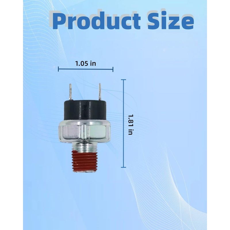 0L2917C 0C30250SRV 0C3025 Oil Pressure Switch Fit for Generac 0G6820
