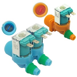 DC62-30314V DC62-00311F Water Inlet Valve for Washing Machine, Replacement Water Fill Valve Washer Parts for # PS11719654 PS11719664 3992464 AP5966624 EAP1171965