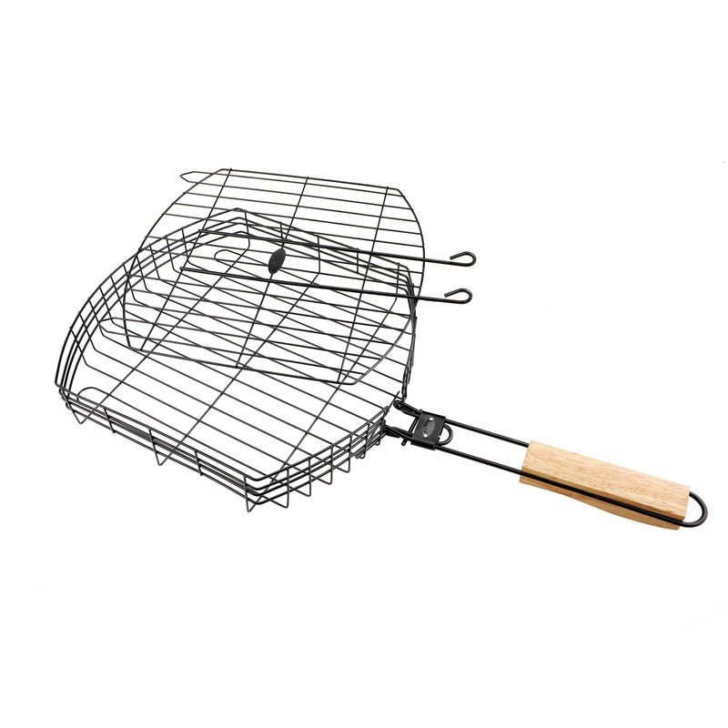 Style Asia Jim Beam JB0126 Extra Large Grilling Basket with