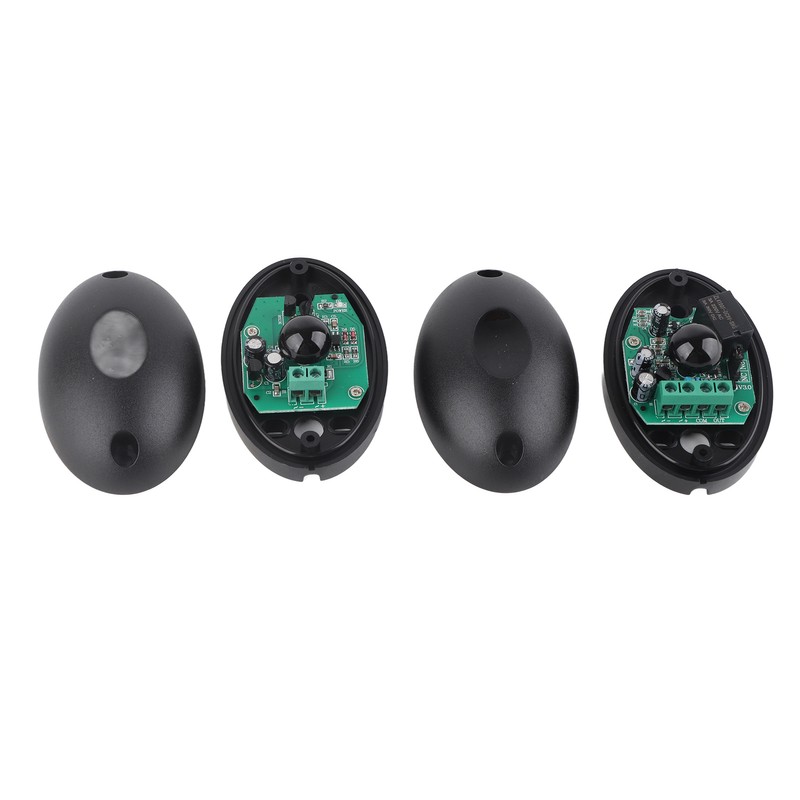 2Pcs Single Infrared Beam Sensor IP55 Protection Automatic Infrared Photocell