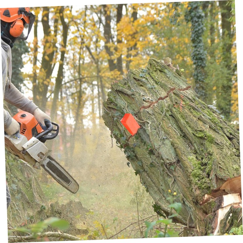 Generic 2Pcs Plastic Tree Felling Wedges Durable Lumbering Tool for