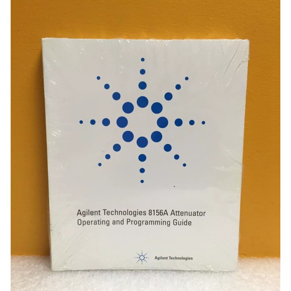 Agilent HP / Agilent 08156-91011 8156A Attenuator Operating and Programming