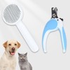 Huitban 2PCS Pet Grooming Kit，Cat Brushes、Cat Nail Clipper，Cat Grooming Brush