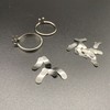 100 piezas dentales de 35 μm de metal contorneado seccional