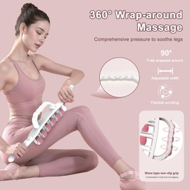 Lnoyui Muscle Massager Roller - Arm & Leg Massager,Fascia Blaster for Cellulite,Cellulite Massage Roller,Foam Roller