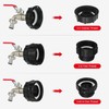 275-330 Gallon IBC Tote Tank Adapter,3-Size IBC Tote Adapter, 2.44"