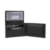LEAS Mini Wallet with Flap Extra Flat in Landscape Format