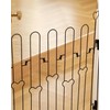 Portable Foldable Pet Gate for Front Doors - Durable Retractable