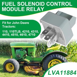 Fuel Solenoid Control Module Relay LVA11884 Fit for John Deere 110, 110TLB, 4210, 4310, 4410, 4510, 4610, 4710