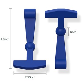 ALAFAT Replacement Lid Latches (2 Pack) Compatible with All Yeti,RTIC, Other Related Hard Coolers,Made of Premium Hard Durable Rubber, Easy to Install (NavyBlue)