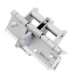 4 Pack 10cm Self-Closing Door Hinges, 4" Spring Door Hinge