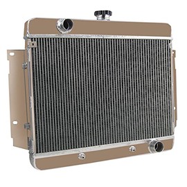 ECMRAD 3 Row Aluminum Radiator for 1969-1970 Chevy Biscayne Impala Bel Air Caprice Kingswood V8