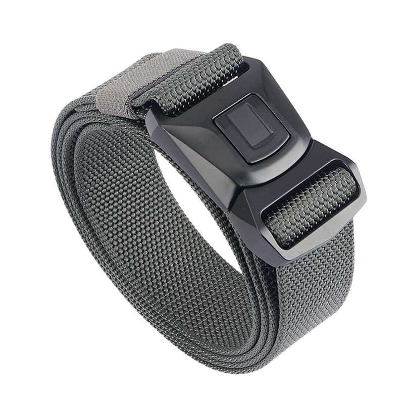 Men Belt Adjustable Length Multifunctional Wearproof Breathable Outdoor Sports Belt