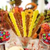 Extra Large Rock Candy Sticks: 6 Root Beer Lollipop -